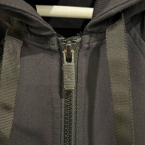 Lululemon zipper hoodie black 12